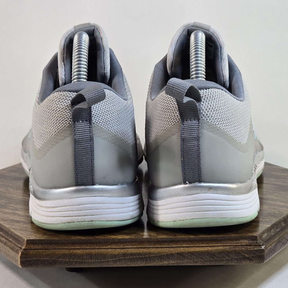 New Balance Running Shoes Womens Size 8 Gray Mint Blue WX577LG5 Cush+ Sneaker - Picture 6 of 10